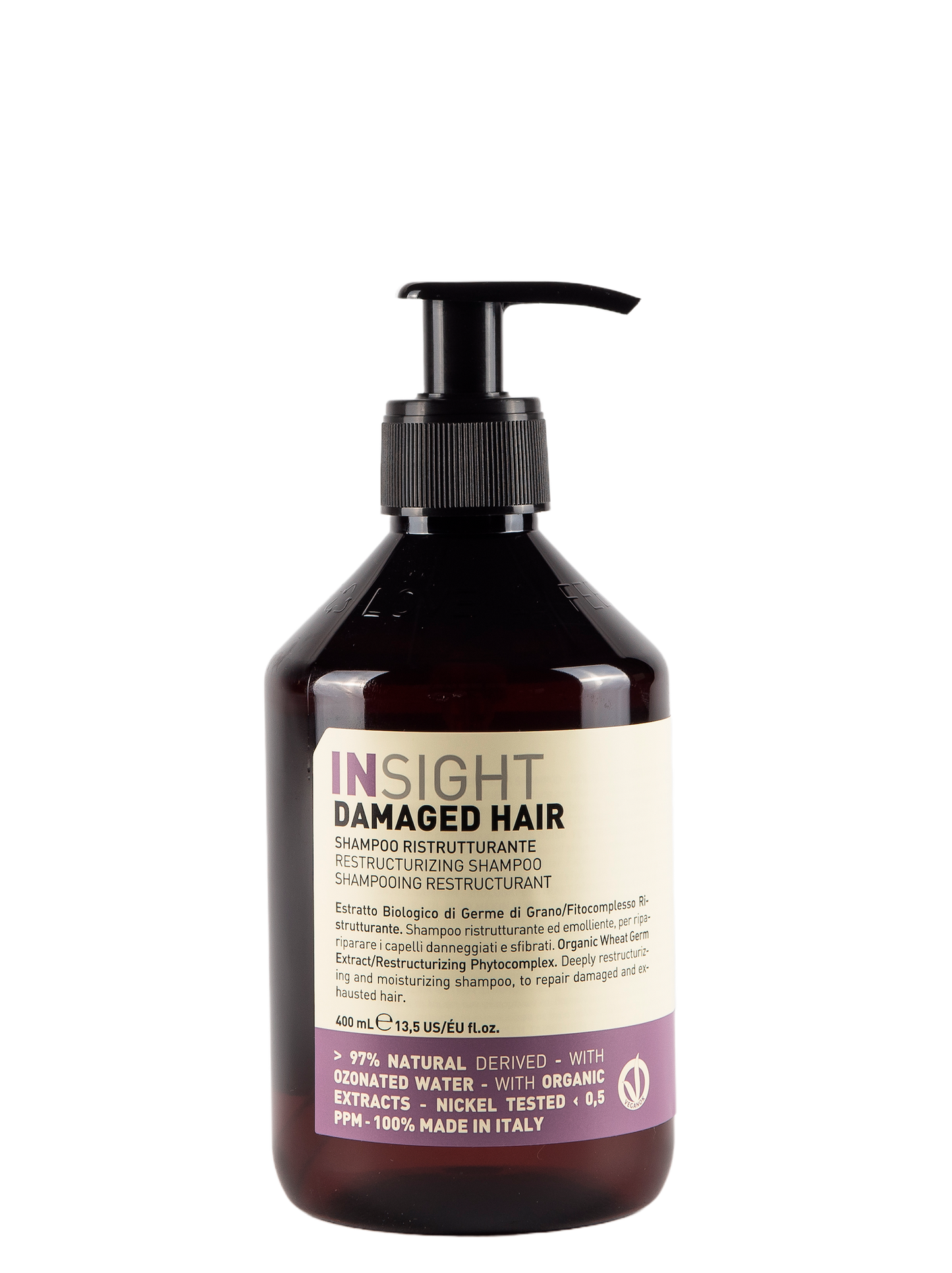 INSIGHT Damaged Hair Shampoo 400ml